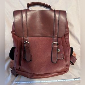 Synthetic Leather Backpack or Purse